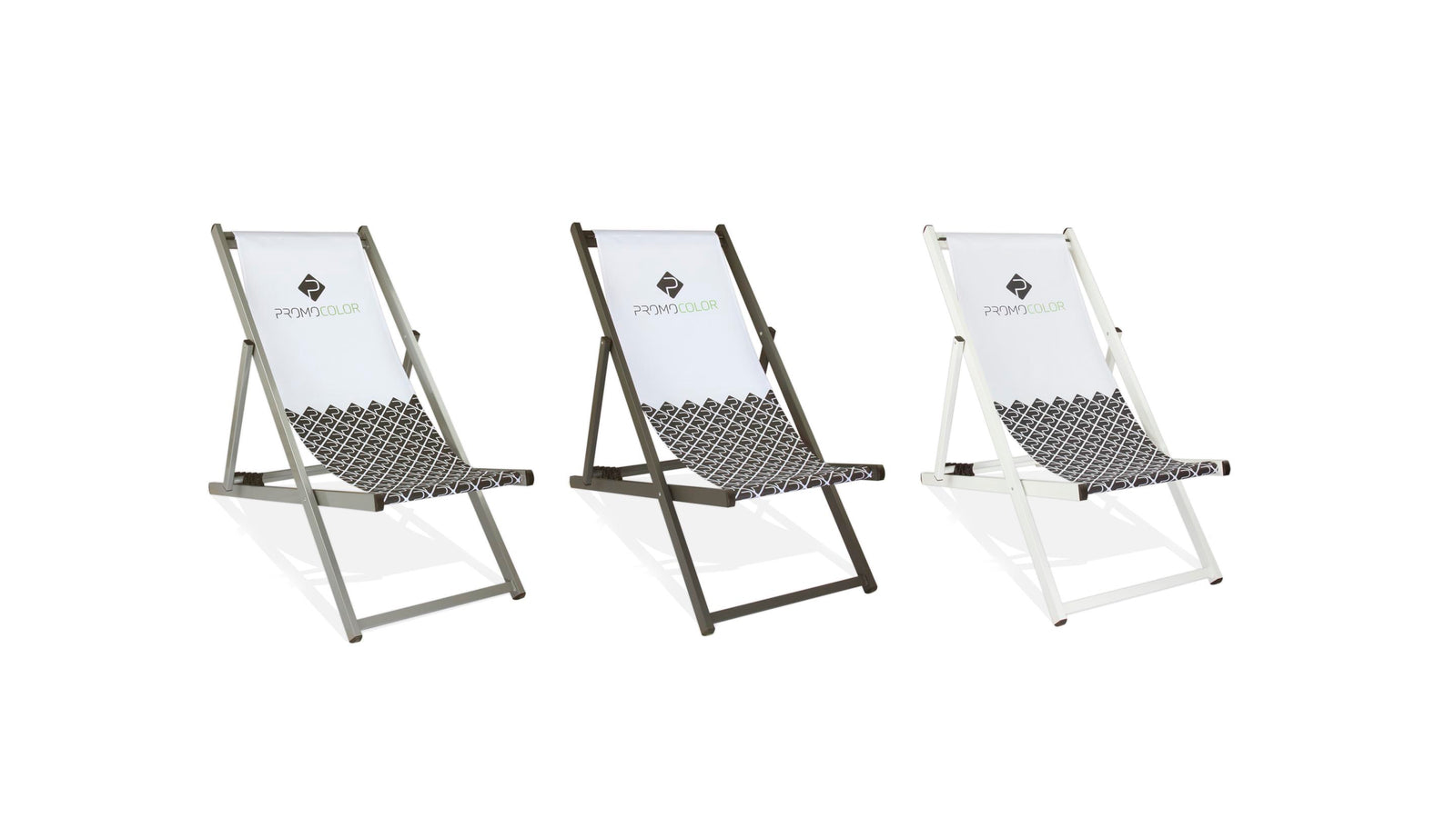 aluminium-liegestuuehle-silber-schwarz-weiss