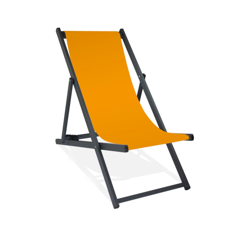 liegestuhl-aluminium-schwarz-orange